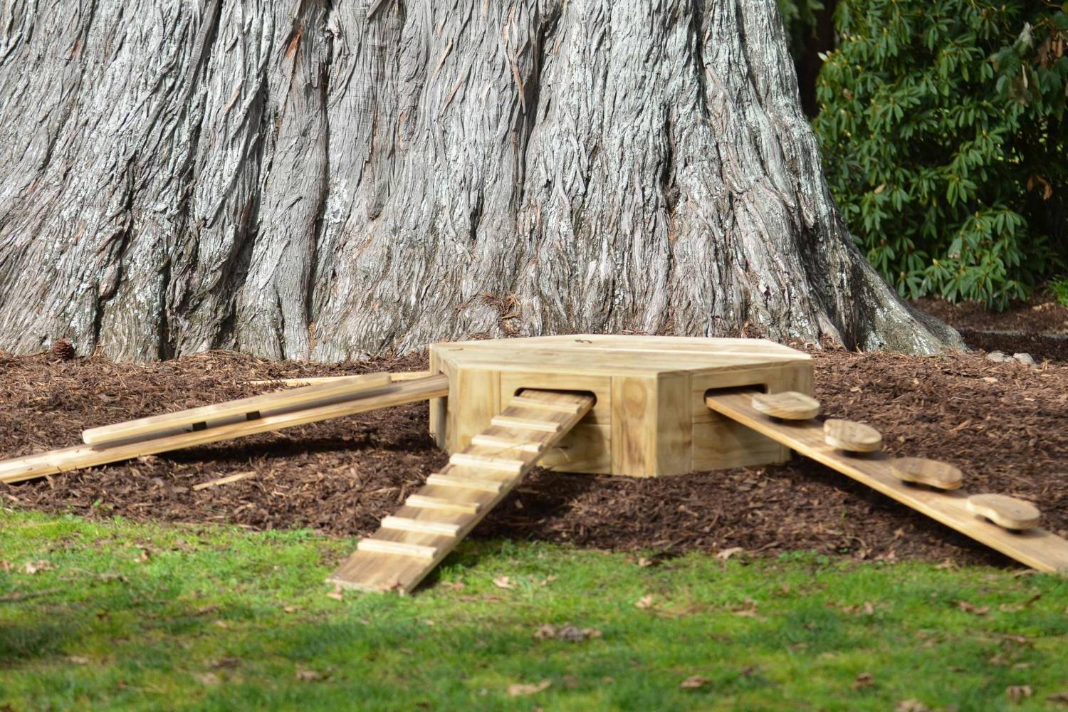 outdoor wooden plank
